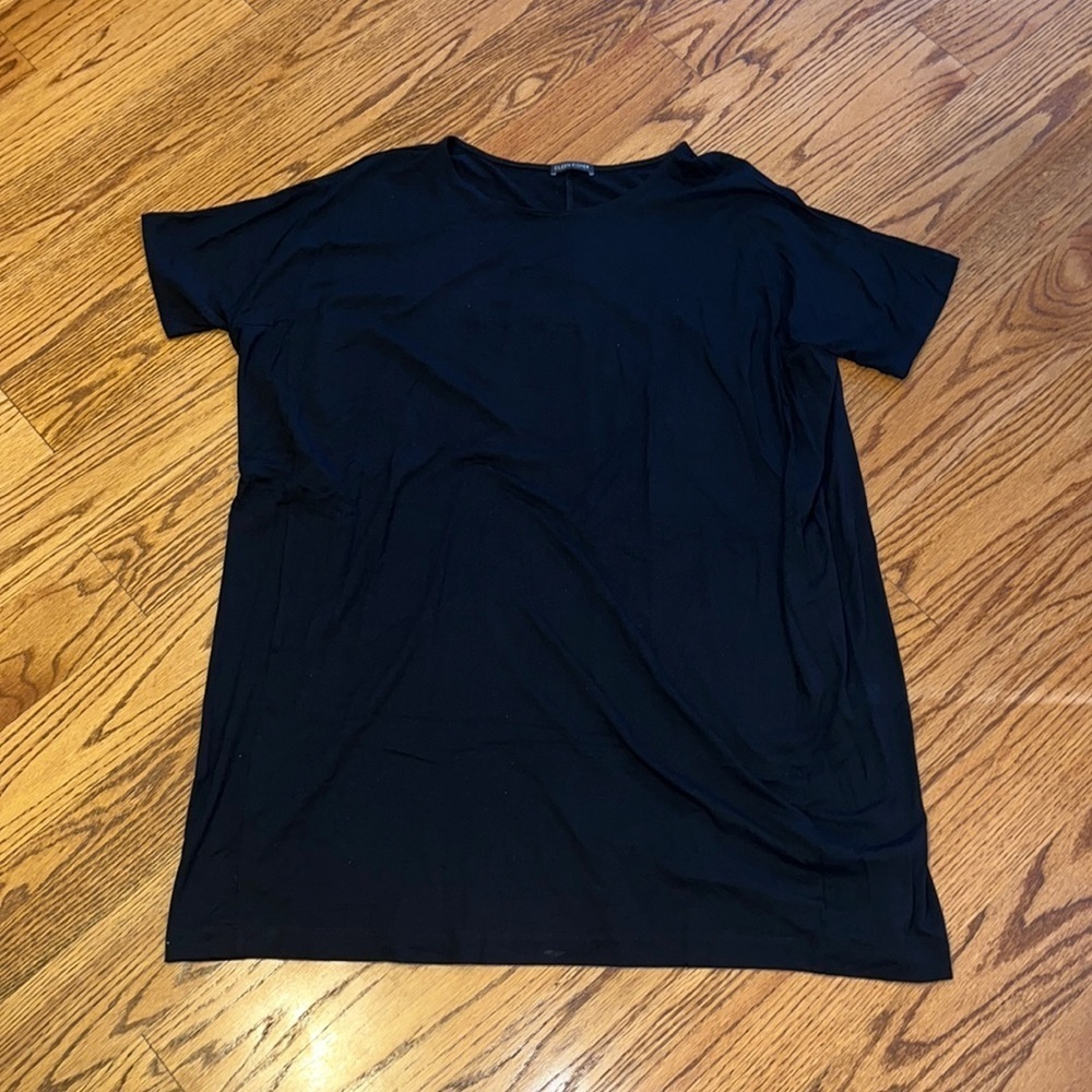 Eileen Fisher Woman’s Black T-Shirt Dress